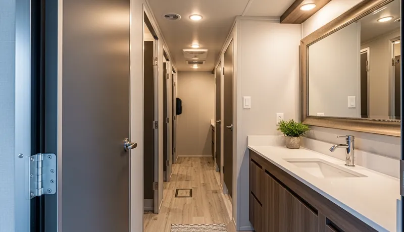 Luxury Restroom Trailer Rentals Denton TX